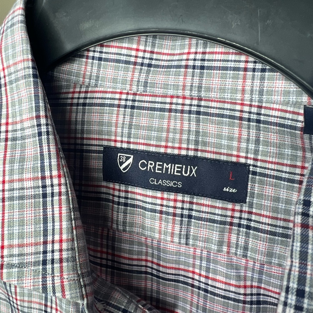 Daniel Cremieux Classics Button Down Plaid Shirt Size Large - Picture 2 of 5